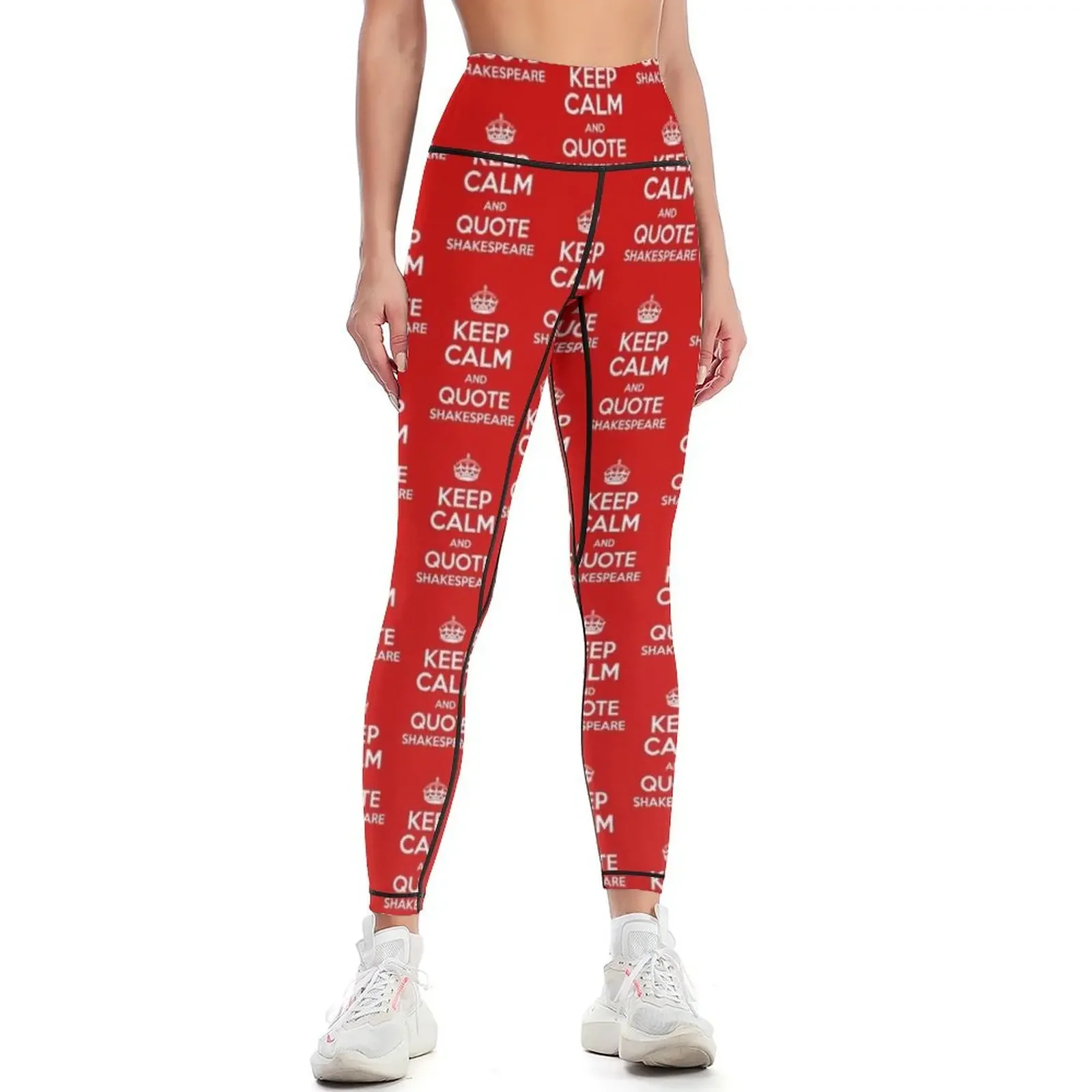 Yoga Fitness Quotes - Leggings sportivi da donna con scritta