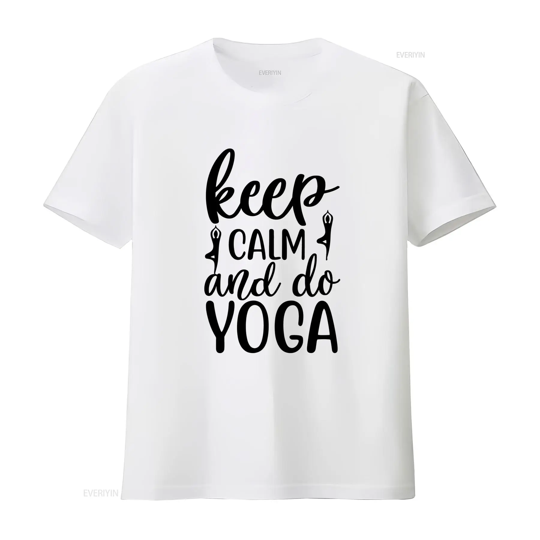 Yoga Fitness Quotes - Maglietta 'Keep Calm and Do Yoga'