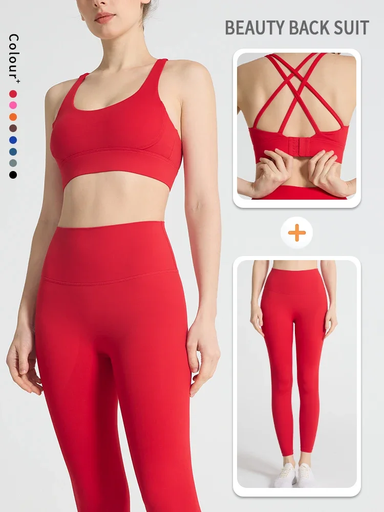 Yoga Fitness Kleidung - Completo Sportivo da Donna 2 Pezzi