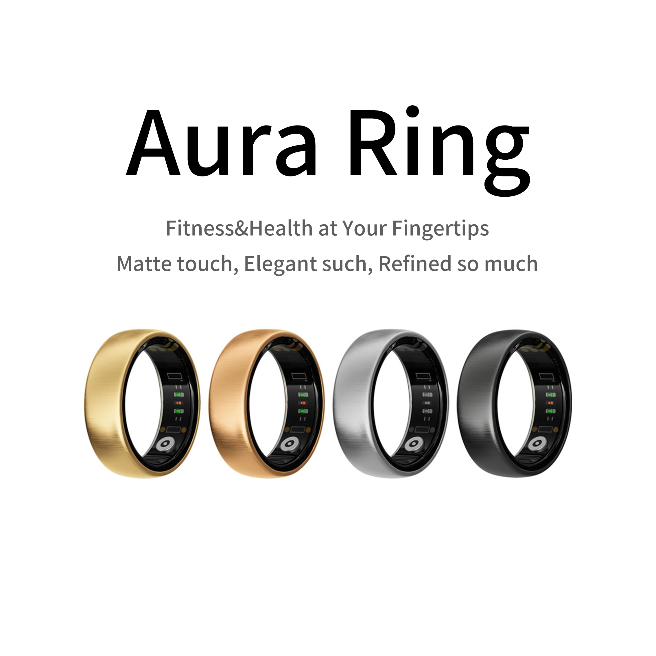 Gymnastics Rings - Anello Smart AURA Matt per Fitness