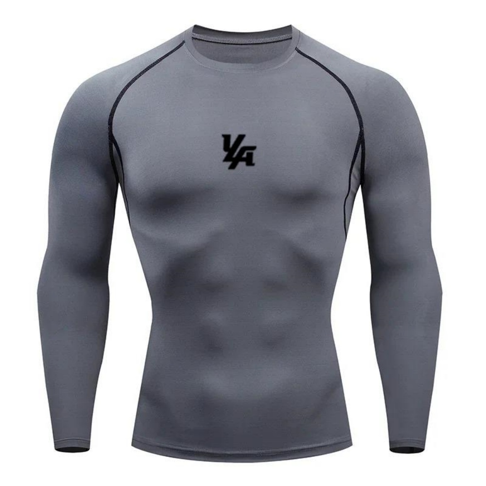 Yoga & Fitness With Faye The Well Being Studio Abbots Langley - Maglia a Compressione Sportiva da Uomo