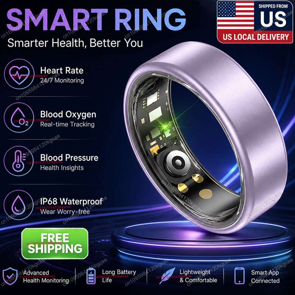 Gymnastics Rings - Anello Intelligente con Monitoraggio Frequenza Cardiaca,
