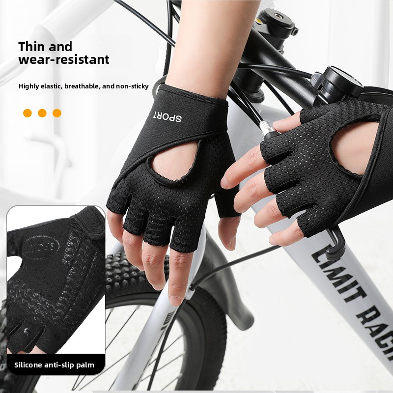 Yoga Fitness Spinning - Guanti da fitness per uomo e