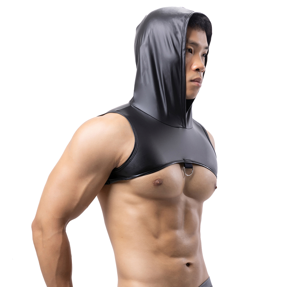 Gymnastics Rings - Canotte fitness da uomo con cappuccio