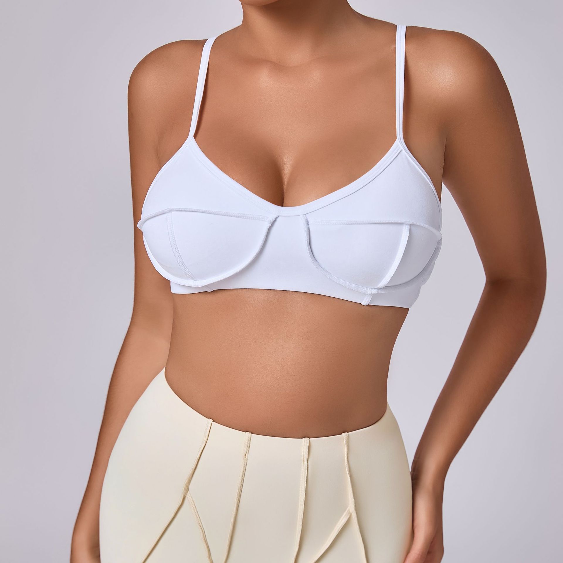 Reggiseno Sportivo Anti-Sudore - Yoga Fitness Logo recensione e prezzo
