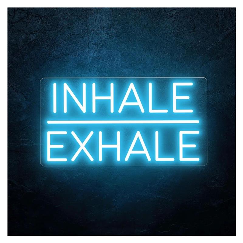 Insegna luminosa al neon Inhal - Yoga Fitness Holiday recensione e prezzo
