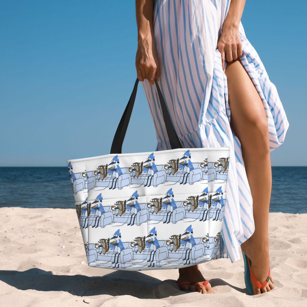 Borsa da spiaggia Mordecai And - Yoga Fitness Videos Free recensione e prezzo