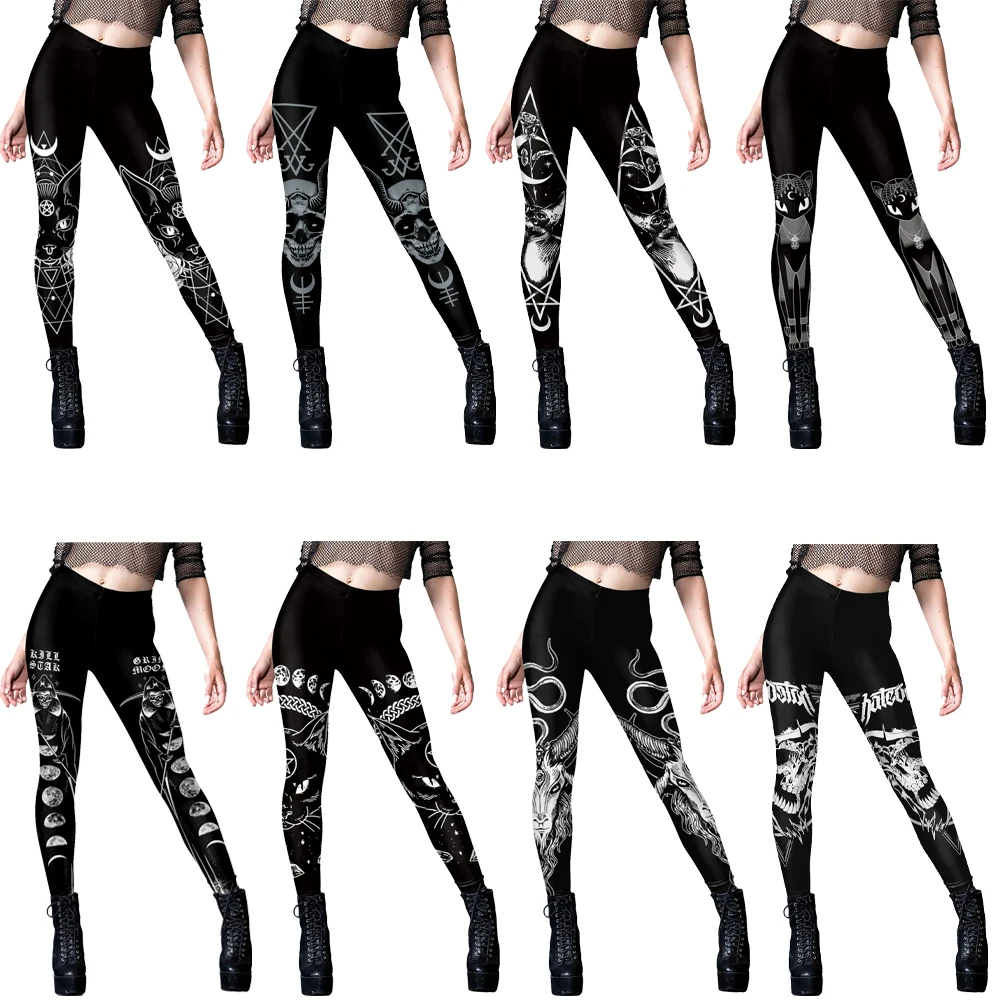 Leggings da donna gotici Leggi - Yoga Fitness Holiday recensione e prezzo