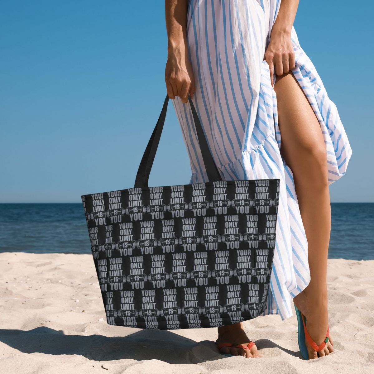 Borsa da palestra sportiva con - Yoga Fitness Quotes recensione e prezzo