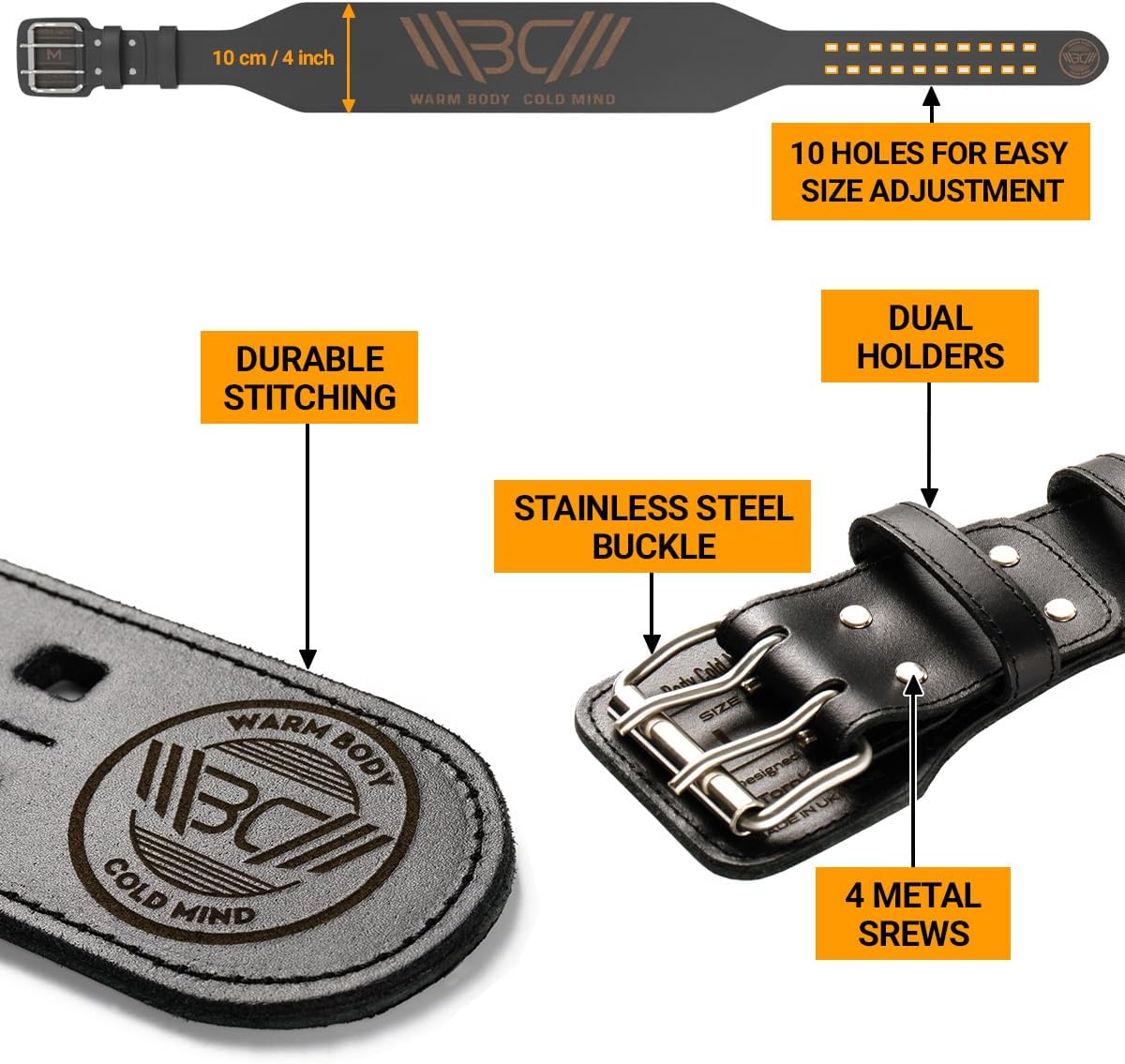 Cintura in Pelle per Sollevame - Weight Lifting Belt recensione e prezzo
