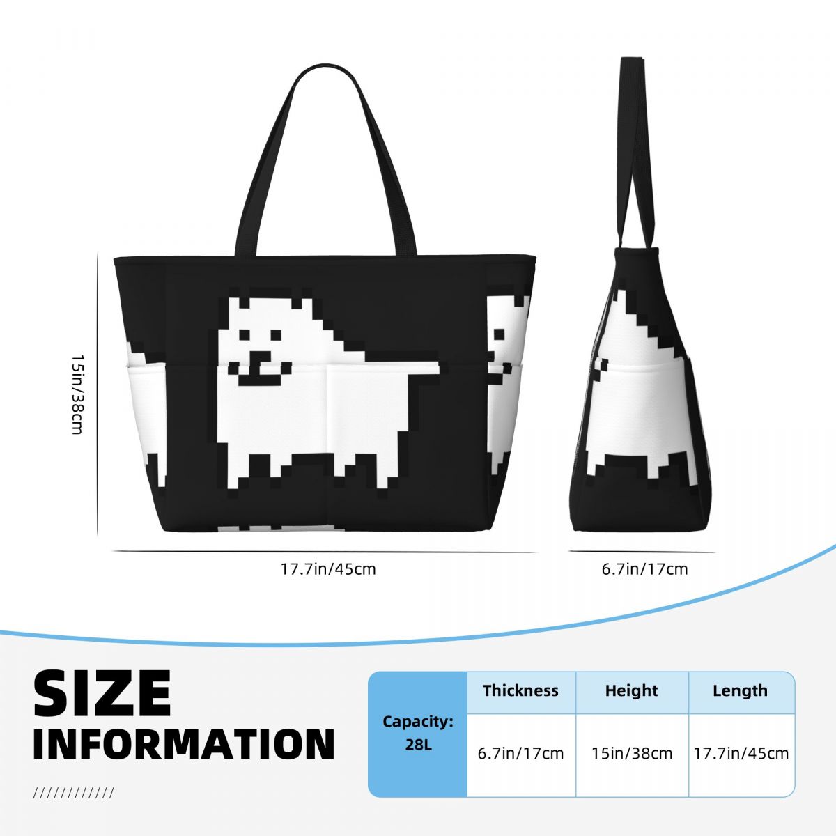 Borsa tote grande da spiaggia, - Yoga Fitness Videos Free recensione e prezzo