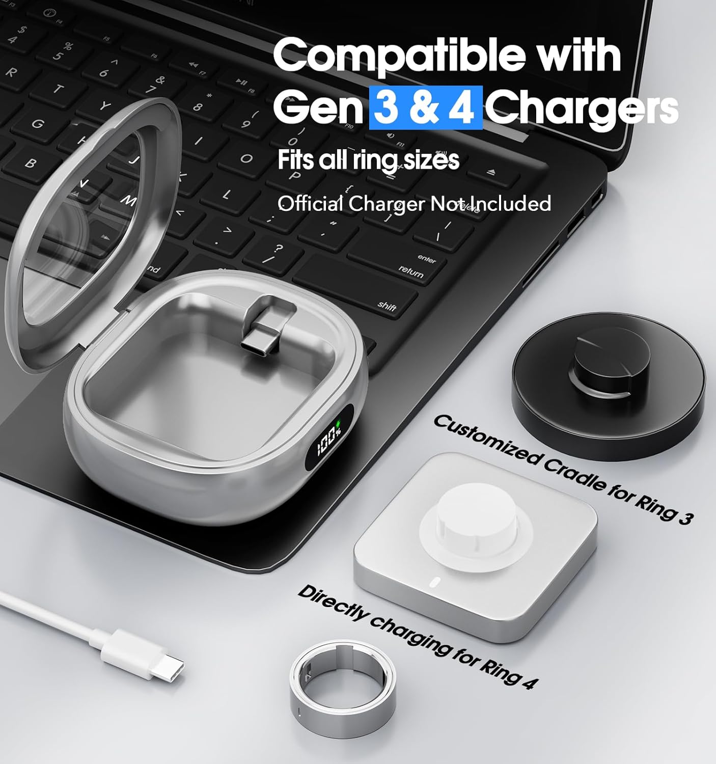 Custodia di ricarica portatile - Gymnastics Rings recensione e prezzo