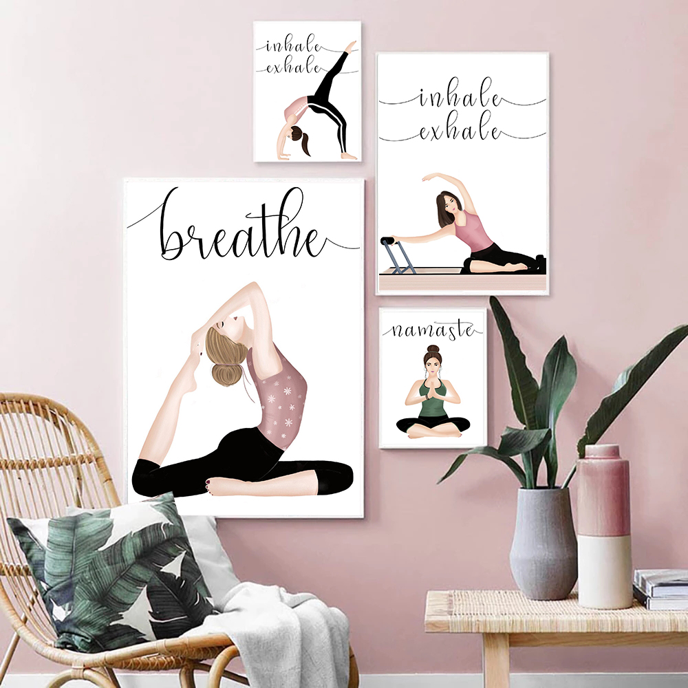 Inspira Esagire Citazione Yoga - Yoga Fitness Quotes recensione e prezzo