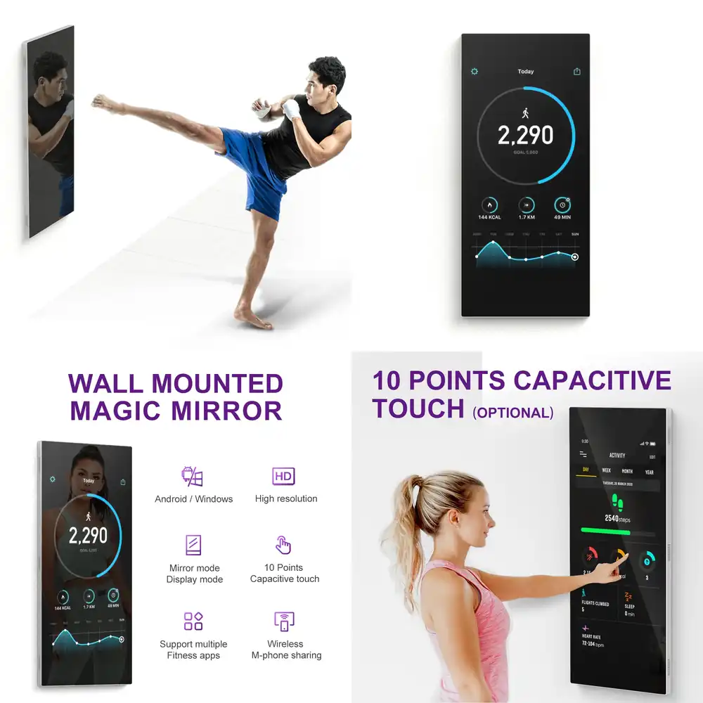 Specchio Interattivo da Parete - Yoga Fitness App recensione e prezzo